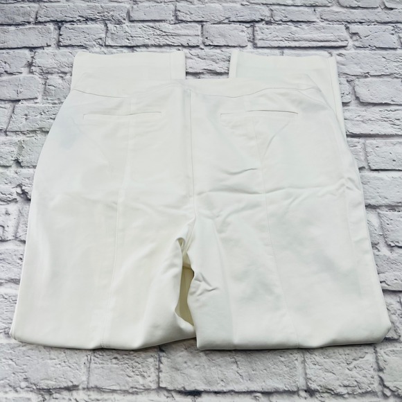 Chicos So Slimming White Pants Size 3 - 16 Regular Womens Trousers Casual - Picture 10 of 10